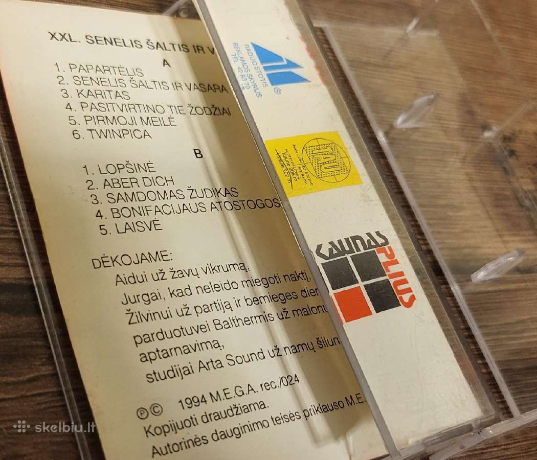 XXL kasetė - nuotraukos Nr. 2