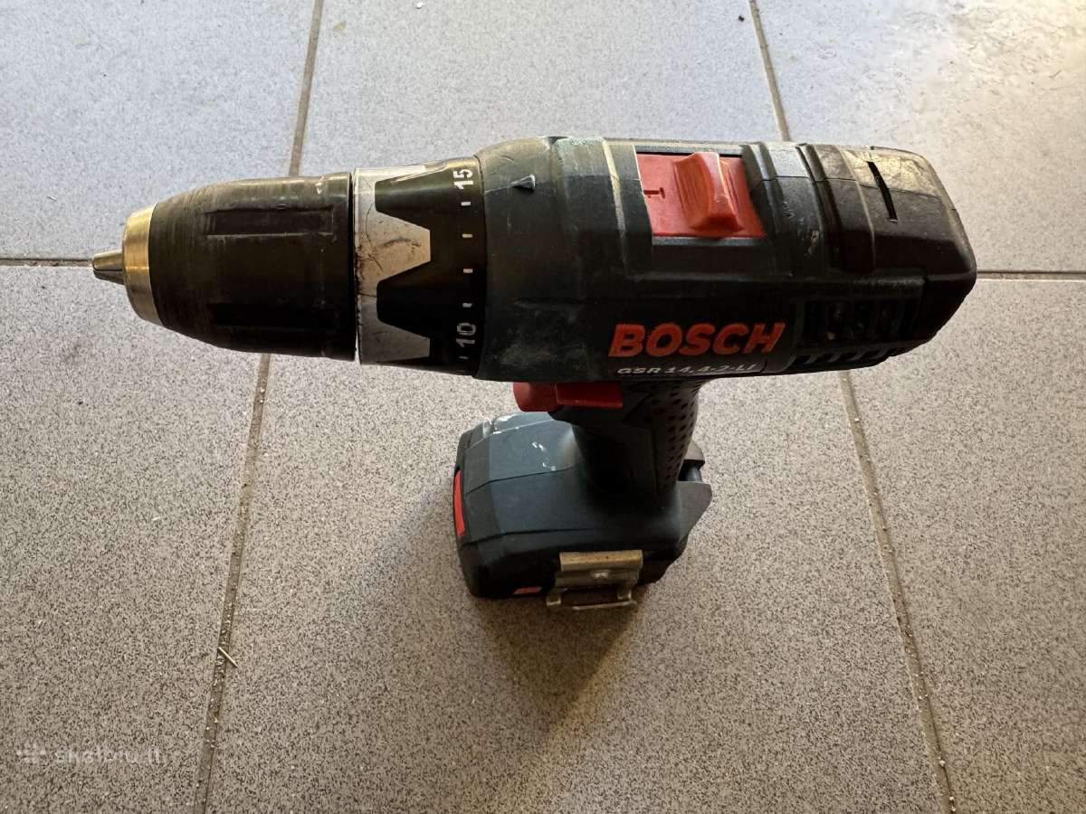 Bosch Gsr 14,4-2-li suktuvas, 2 akum. - nuotraukos Nr. 4