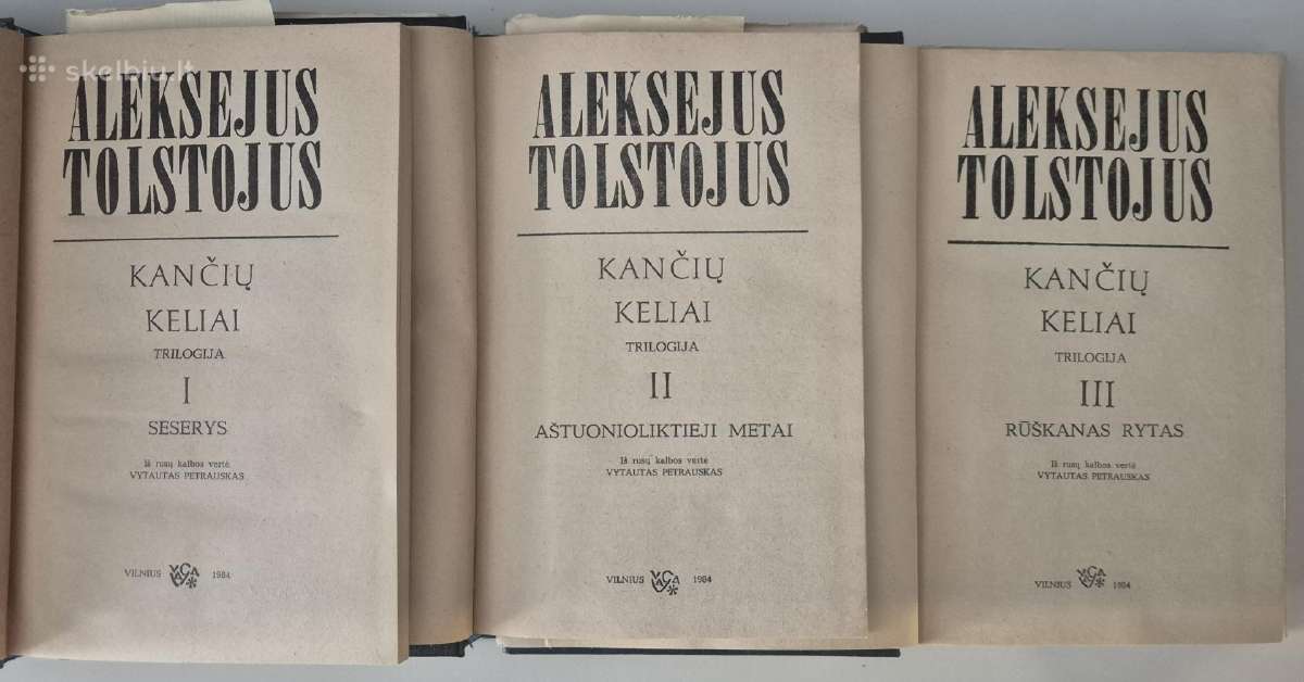Kančių keliai. A.tolstojus - nuotraukos Nr. 2
