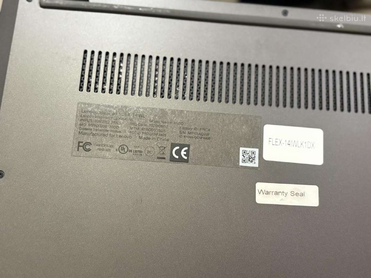 Kompiuteris Lenovo Ideapad Flex-14iwl - nuotraukos Nr. 4