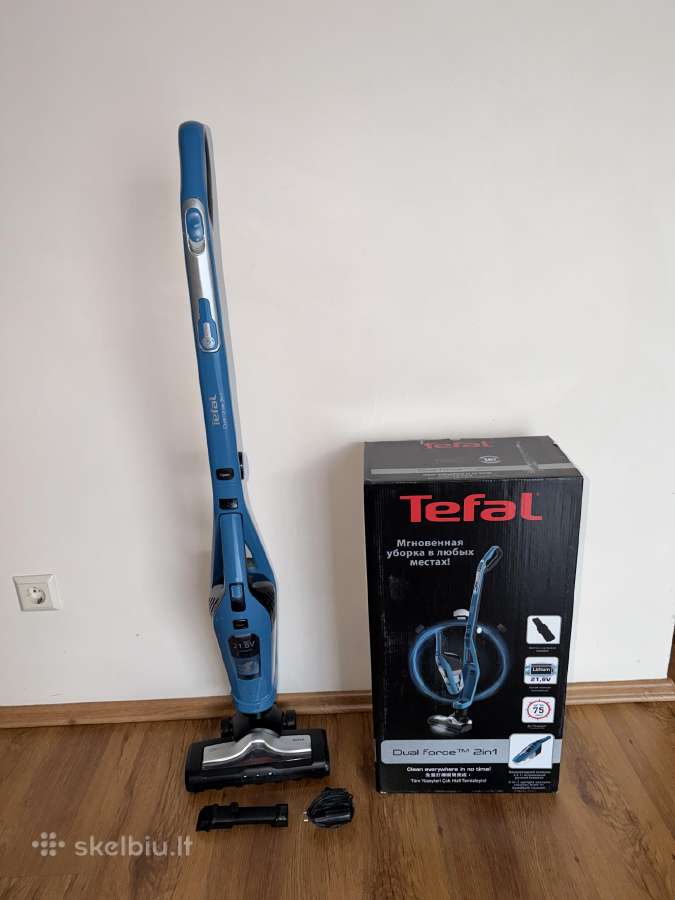 Tefal Dual Force 2in1 Cordless Vacuum Cleaner - nuotraukos Nr. 2
