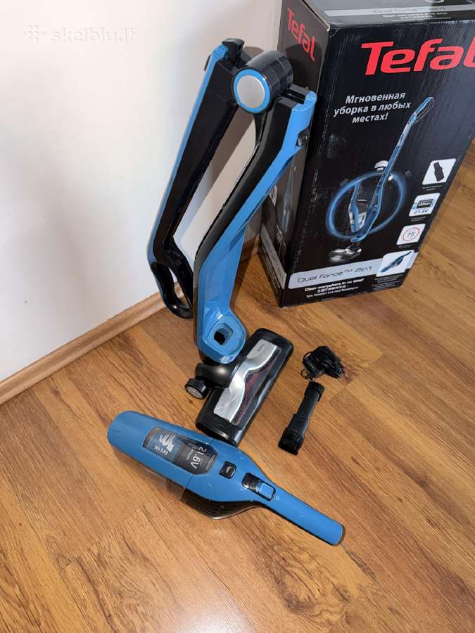 Tefal Dual Force 2in1 Cordless Vacuum Cleaner - nuotraukos Nr. 3
