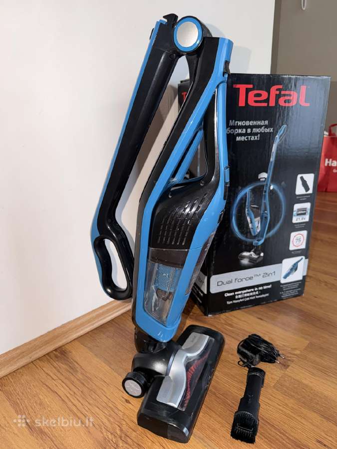 Tefal Dual Force 2in1 Cordless Vacuum Cleaner - nuotraukos Nr. 4