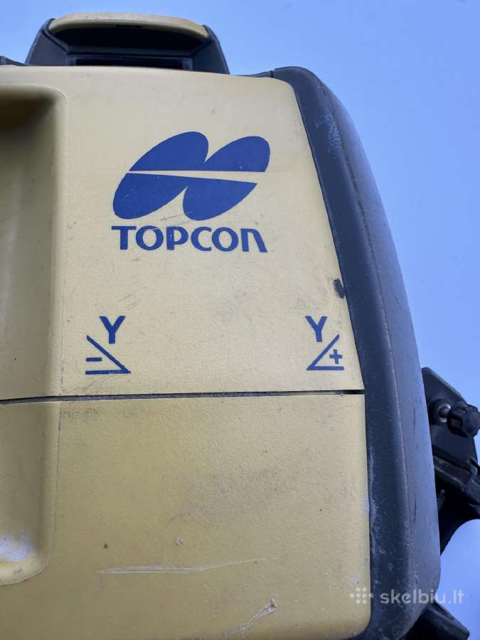 Topcon Rl-sv2s lazerinis nivelyras su imtuvu ir pu - nuotraukos Nr. 7