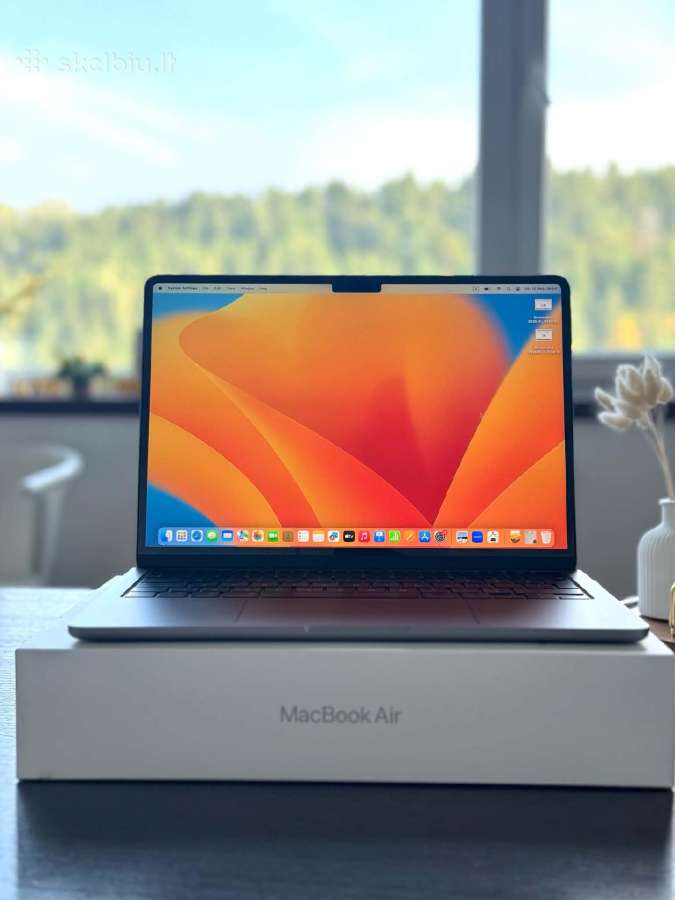 Apple MacBook Air M2 16 GB RAM 256 GB SSD - nuotraukos Nr. 3