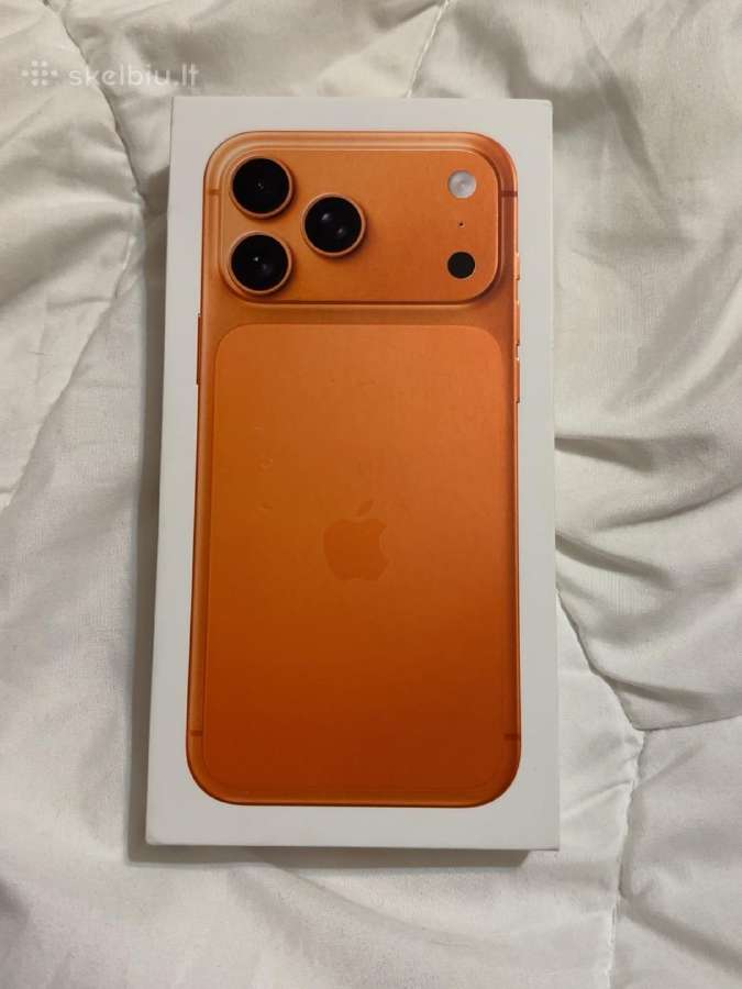 iPhone 17 Pro Max 256 GB Cosmic Orange – Naujas - nuotraukos Nr. 4