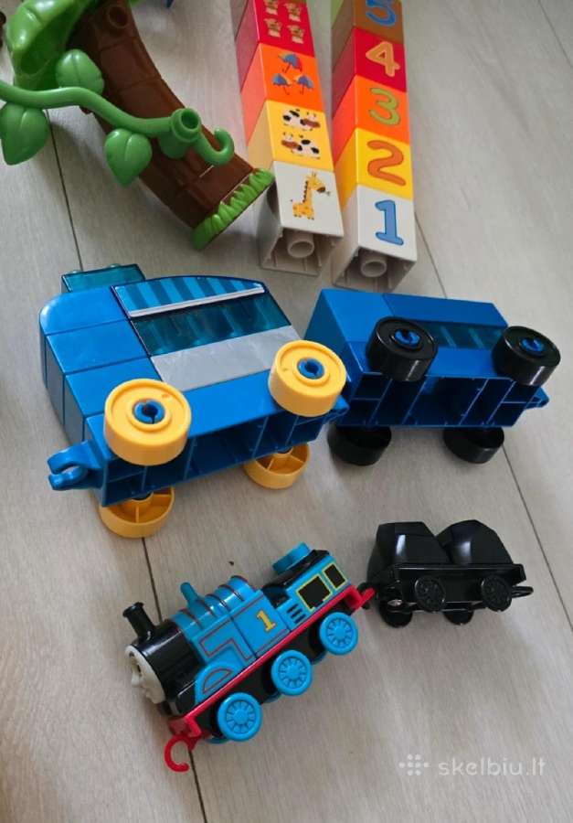 Kaladėlės suderinamos su Lego duplo - nuotraukos Nr. 3