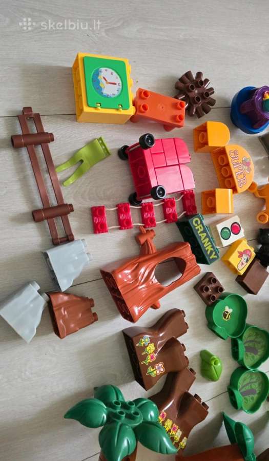 Kaladėlės suderinamos su Lego duplo - nuotraukos Nr. 5