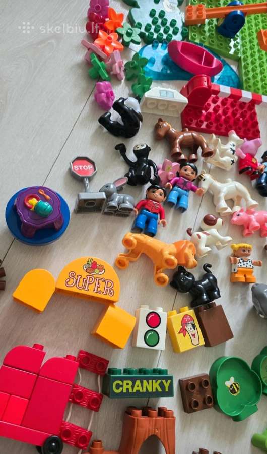 Kaladėlės suderinamos su Lego duplo - nuotraukos Nr. 6