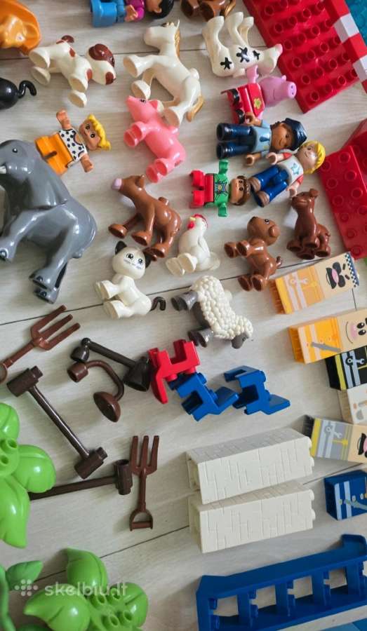 Kaladėlės suderinamos su Lego duplo - nuotraukos Nr. 8