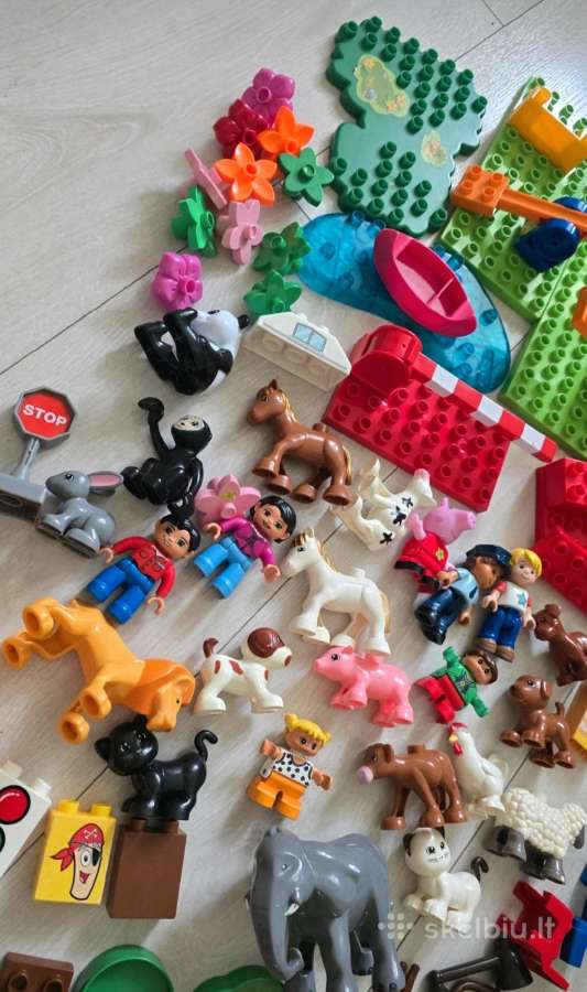 Kaladėlės suderinamos su Lego duplo - nuotraukos Nr. 9