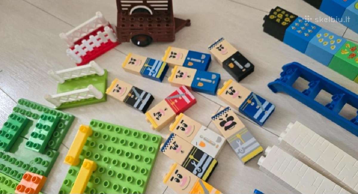 Kaladėlės suderinamos su Lego duplo - nuotraukos Nr. 11