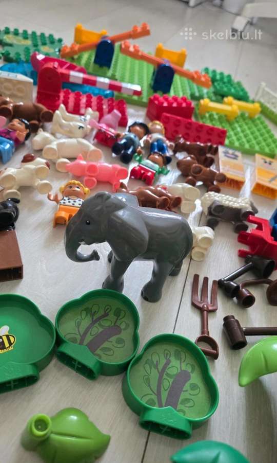 Kaladėlės suderinamos su Lego duplo - nuotraukos Nr. 13