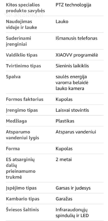Lauko stebejimo kamera su saulės panele - nuotraukos Nr. 7