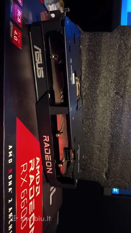 Rx6600 Amd Gpu - nuotraukos Nr. 2