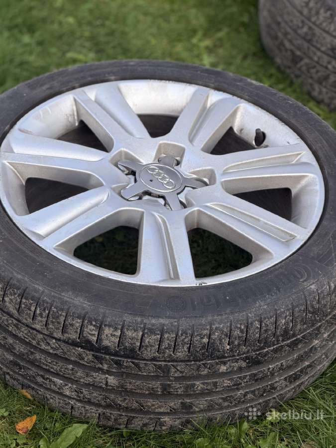 S: Originalūs Audi R17 ratlankiai su 225/45 R17 - nuotraukos Nr. 3