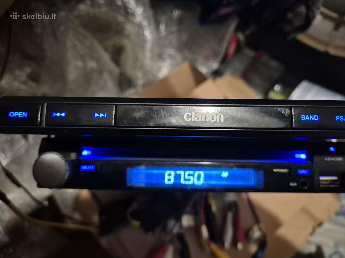 Clarion multimedia grotuvas su bt-audio divix usb - nuotraukos Nr. 2