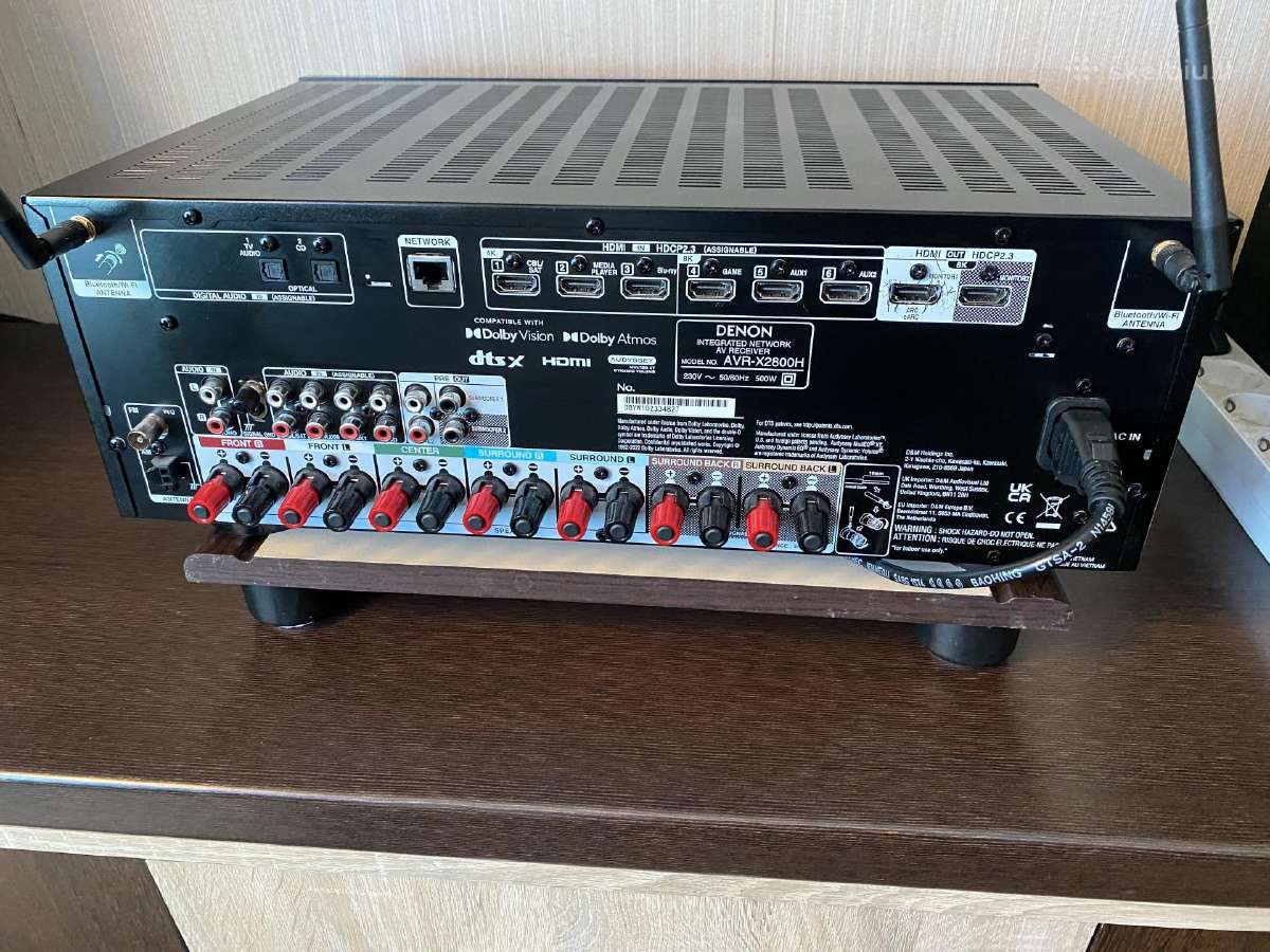 Denon Avr-x2800h - nuotraukos Nr. 7