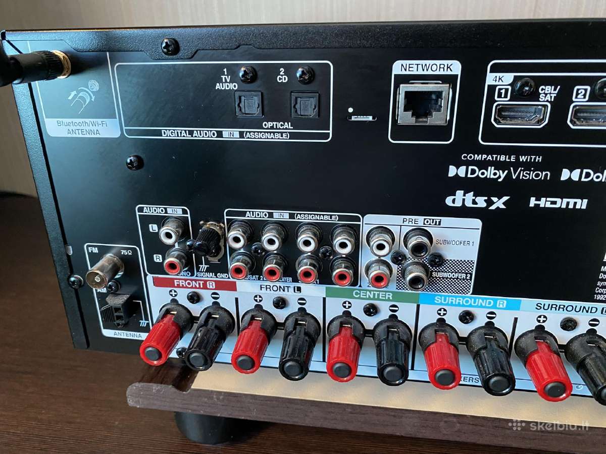 Denon Avr-x2800h - nuotraukos Nr. 9