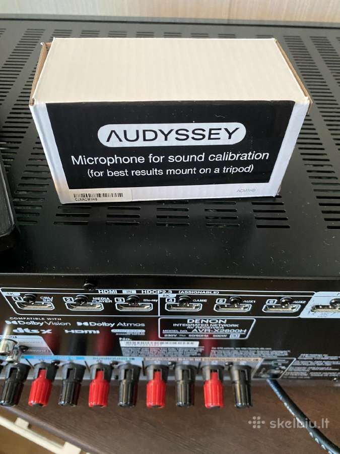 Denon Avr-x2800h - nuotraukos Nr. 11