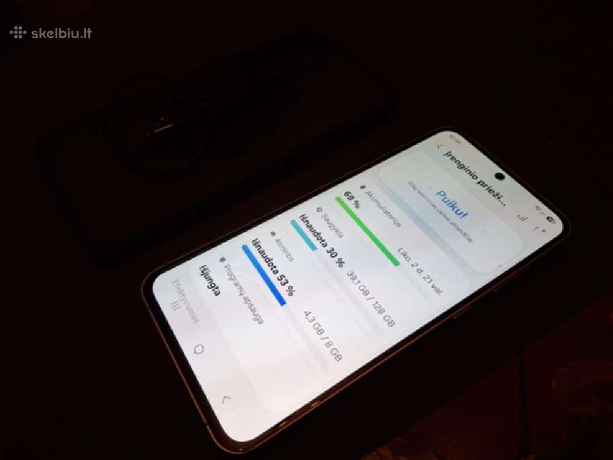 Samsung galaxy S24 Fe Android 17 - nuotraukos Nr. 6