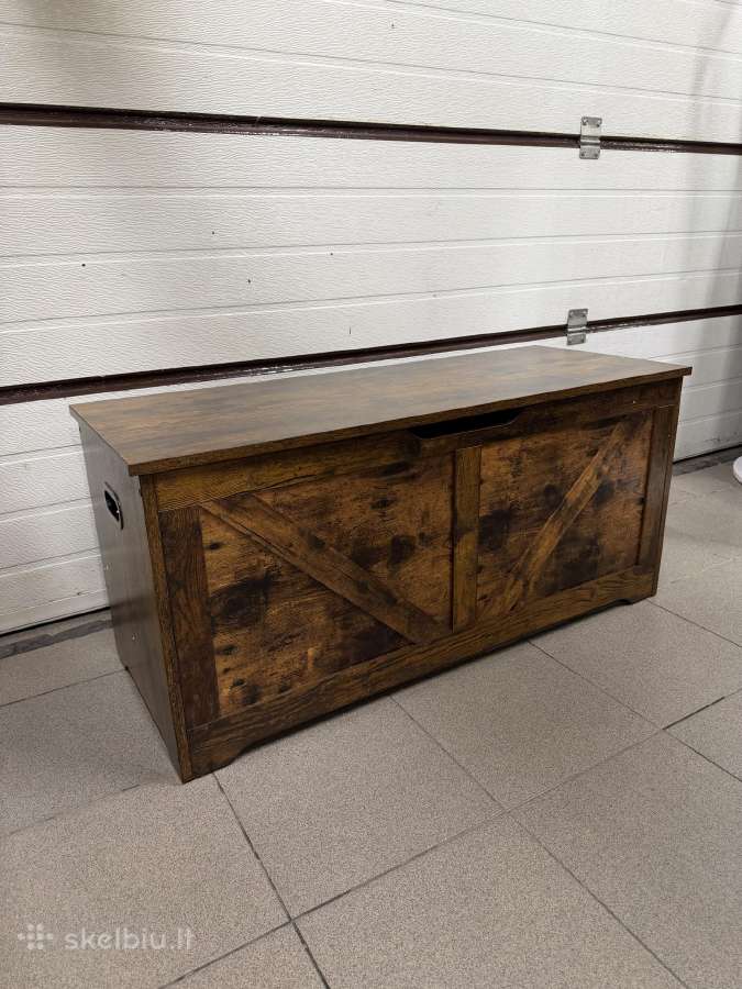 Daiktadėžė – suoliukas, skrynia 100 cm - nuotraukos Nr. 2