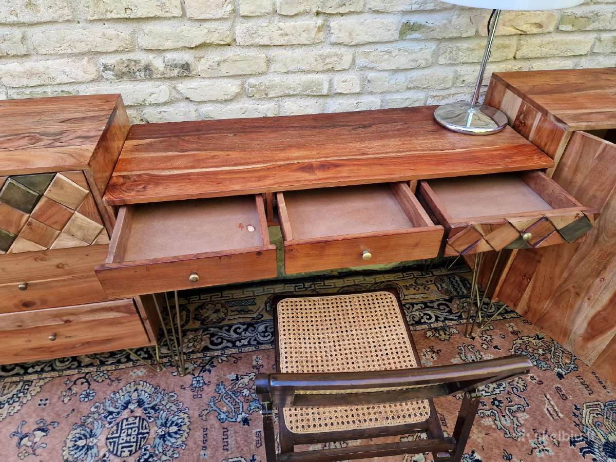 Akacijos masyvo komodos ir rašom.stalas - nuotraukos Nr. 11
