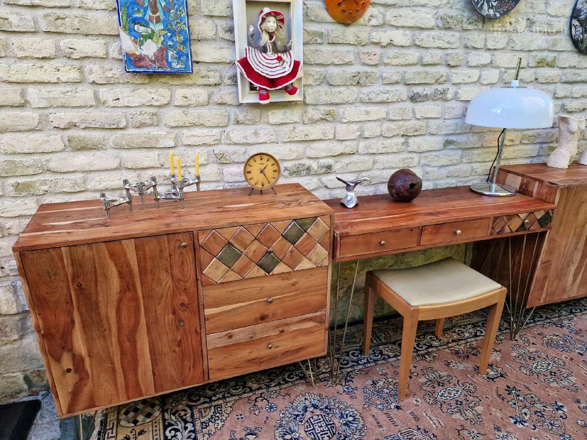 Akacijos masyvo komodos ir rašom.stalas - nuotraukos Nr. 36