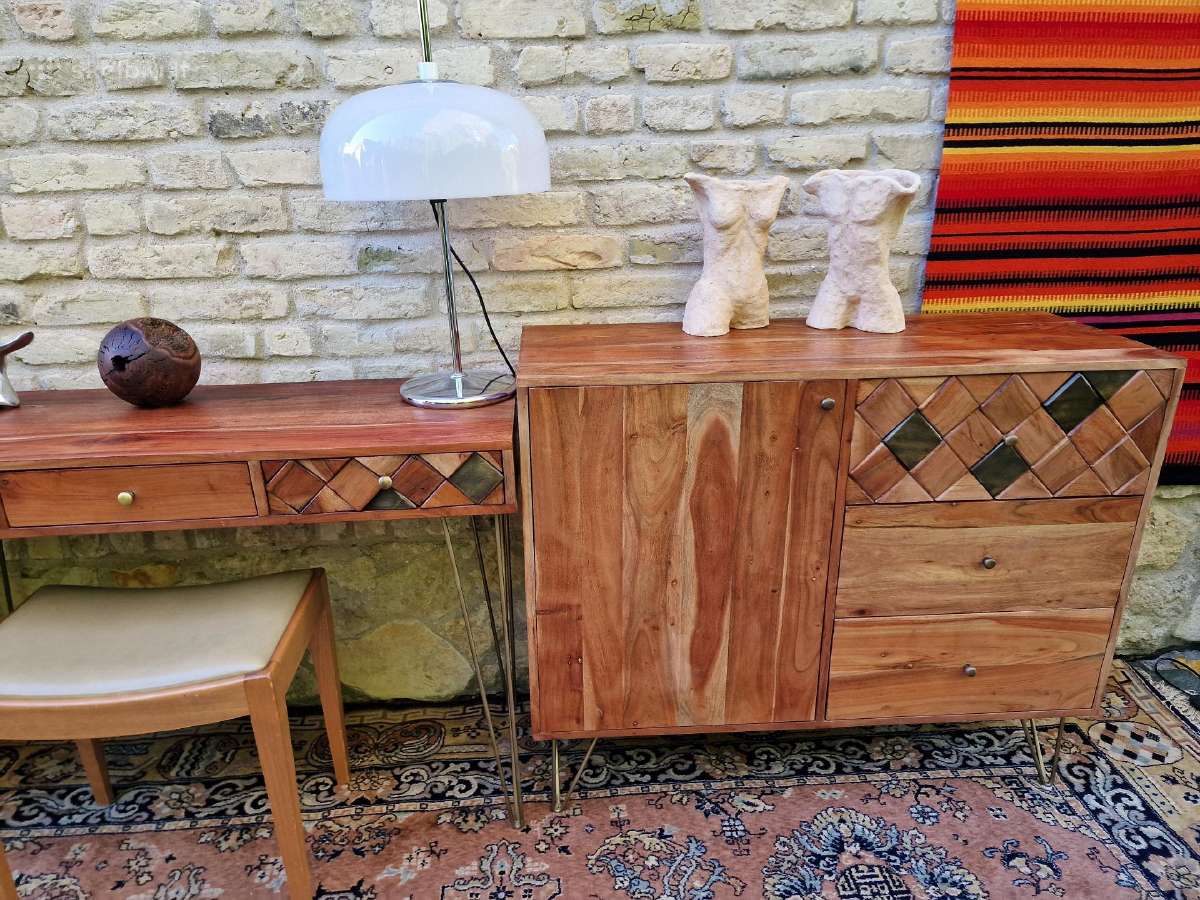 Akacijos masyvo komodos ir rašom.stalas - nuotraukos Nr. 37