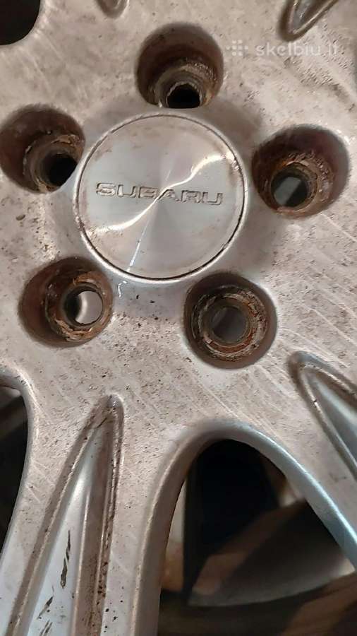Originalūs Subaru R18 ratlankiai. - nuotraukos Nr. 7