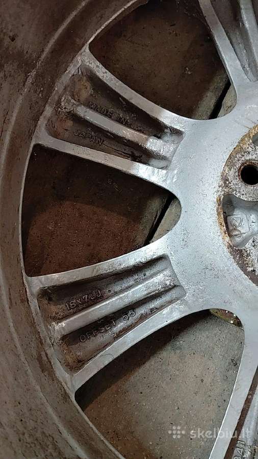 Originalūs Subaru R18 ratlankiai. - nuotraukos Nr. 8