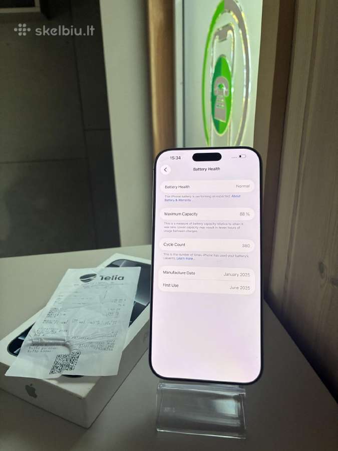 iPhone 16 pro max - nuotraukos Nr. 6