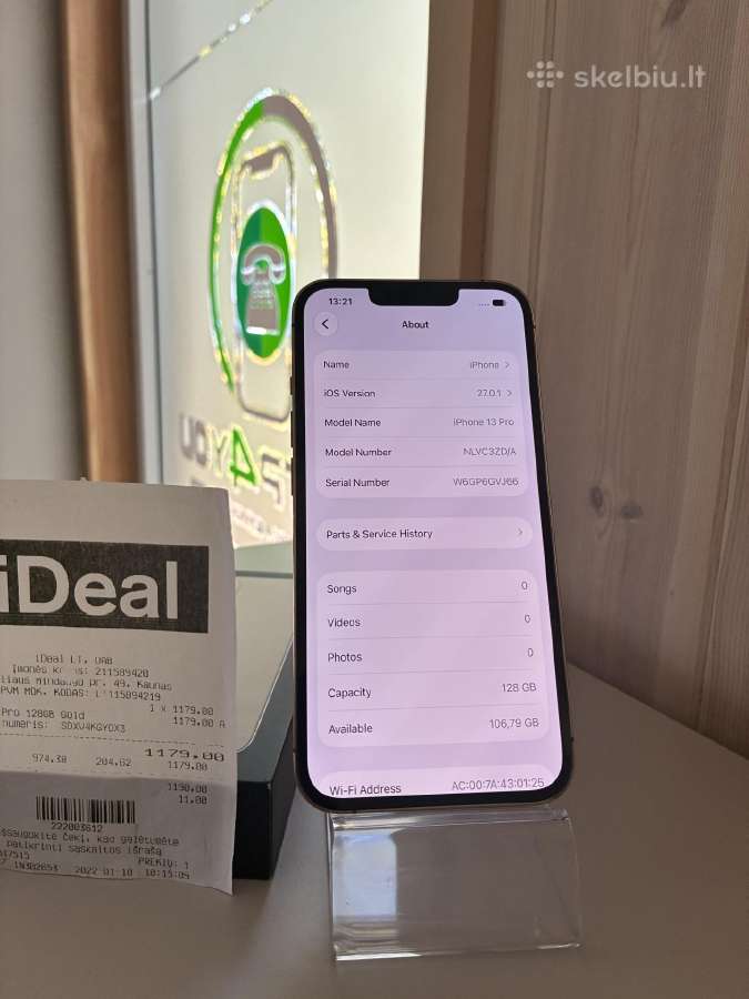 iPhone 13 pro - nuotraukos Nr. 8
