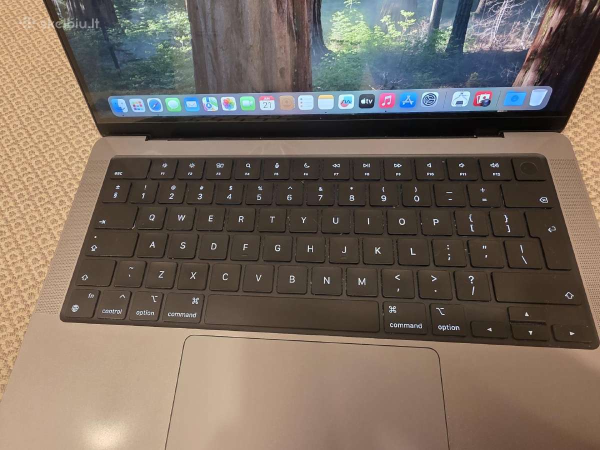 MacBook Pro 14" (A2442, M1 Pro) - nuotraukos Nr. 4
