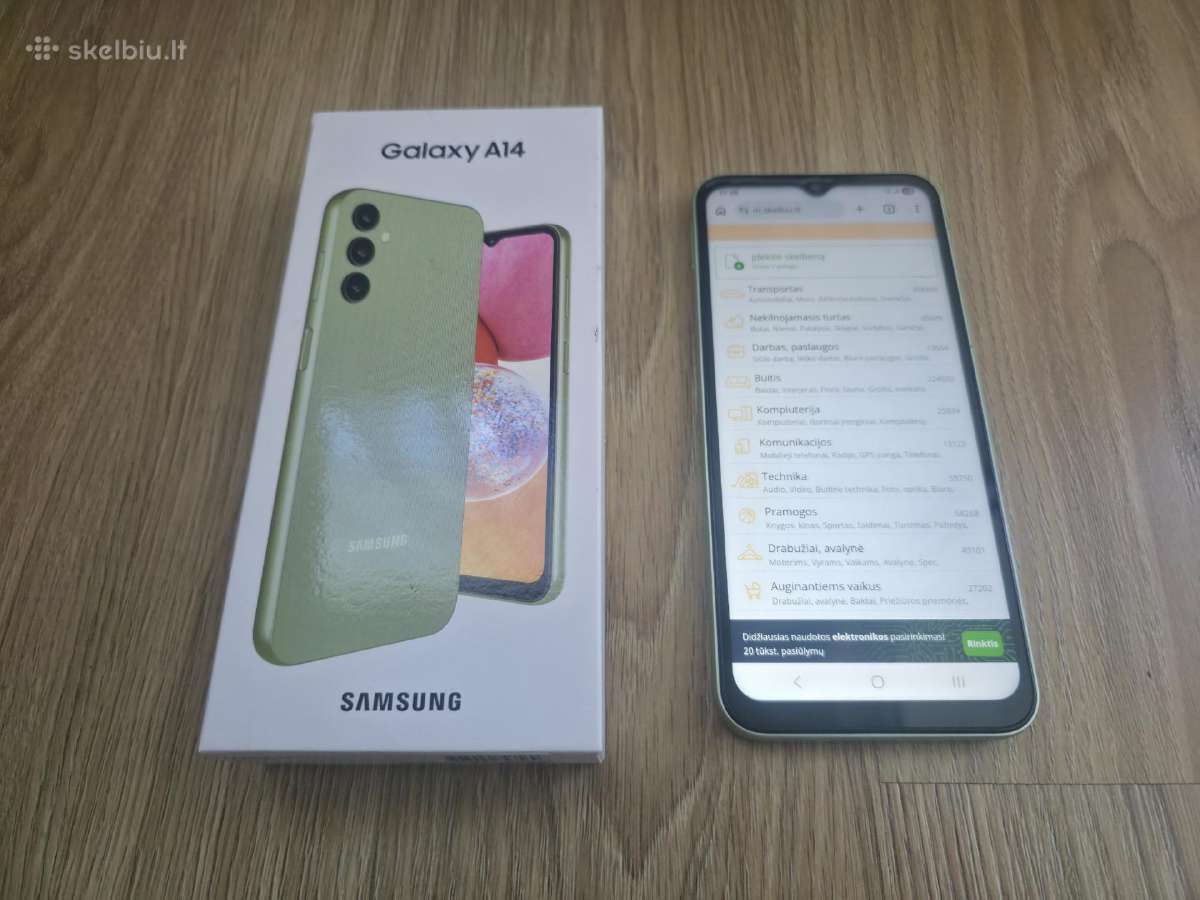 Samsung a14 - nuotraukos Nr. 6
