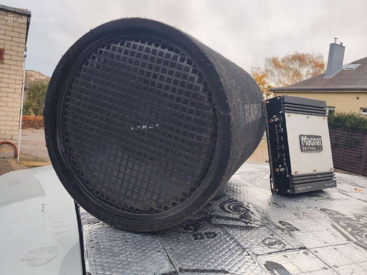 Blaupunkt subwooferis su stiprintuvu - nuotraukos Nr. 2