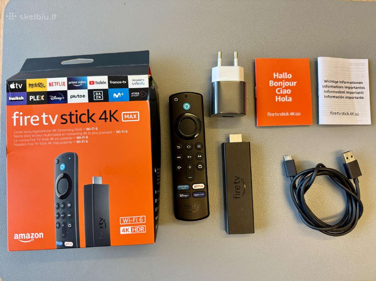 Amazon Fire TV stick 4 K Max. - nuotraukos Nr. 3