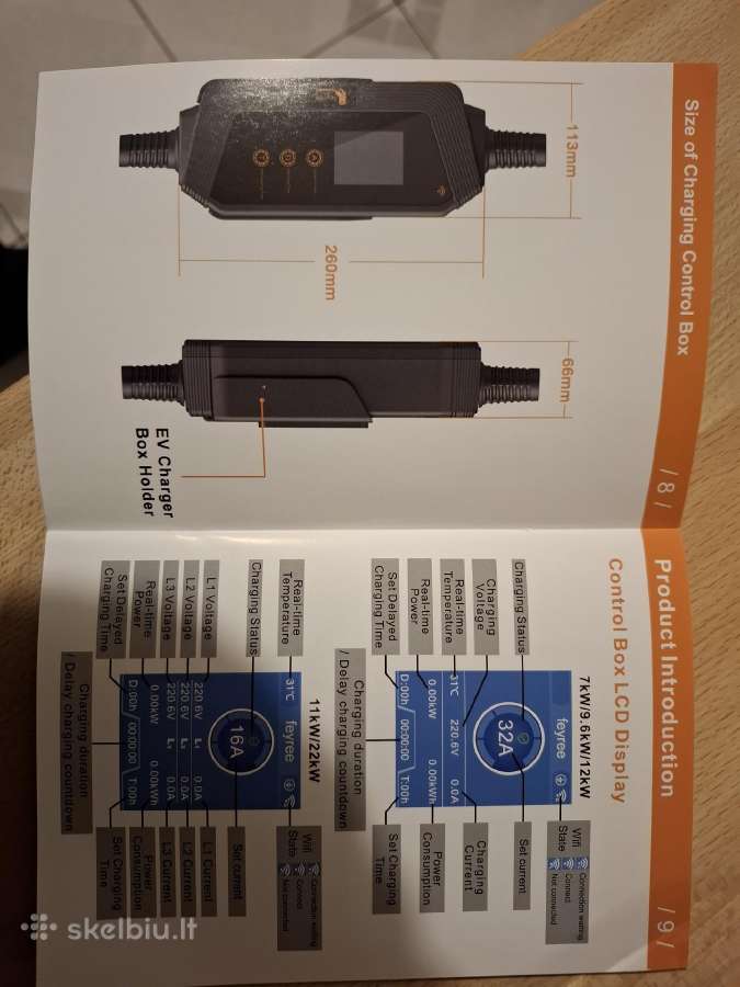 Elektromobilio įkrovimo stotelė - nuotraukos Nr. 12
