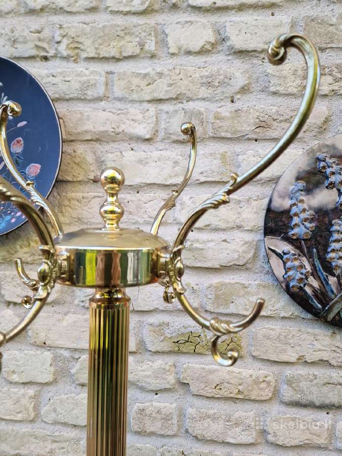 Vintažinė žalvario kabykla - nuotraukos Nr. 7