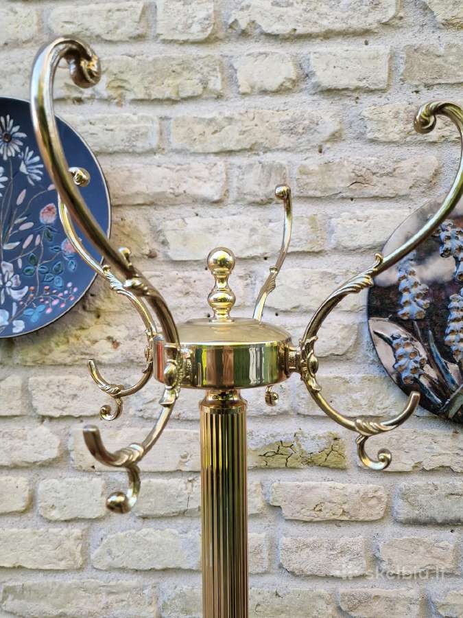 Vintažinė žalvario kabykla - nuotraukos Nr. 9