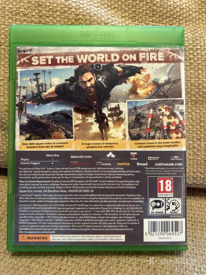 Just Cause 3 Xbox One - nuotraukos Nr. 2