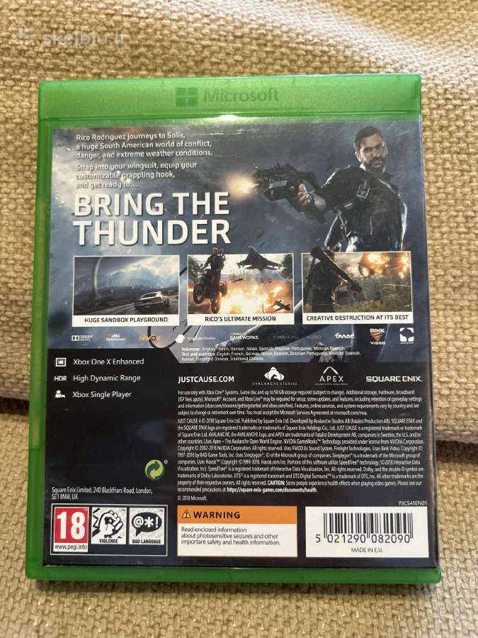 Just Cause 4 Xbox One - nuotraukos Nr. 2