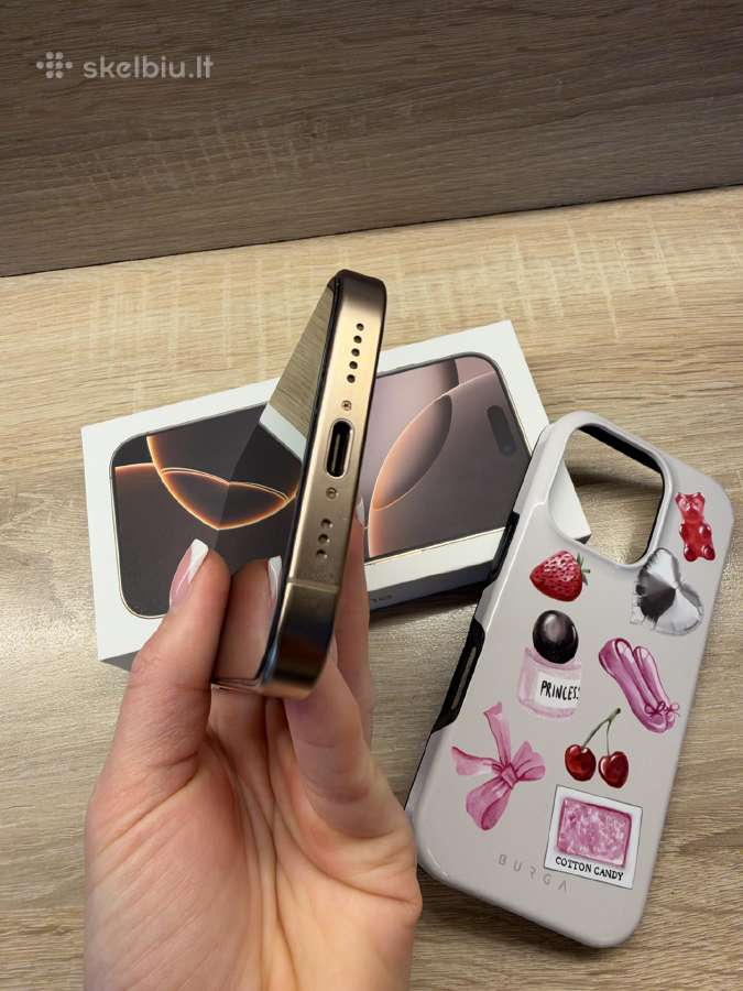 iPhone 16 Pro 256gb Desert Titanium - nuotraukos Nr. 3