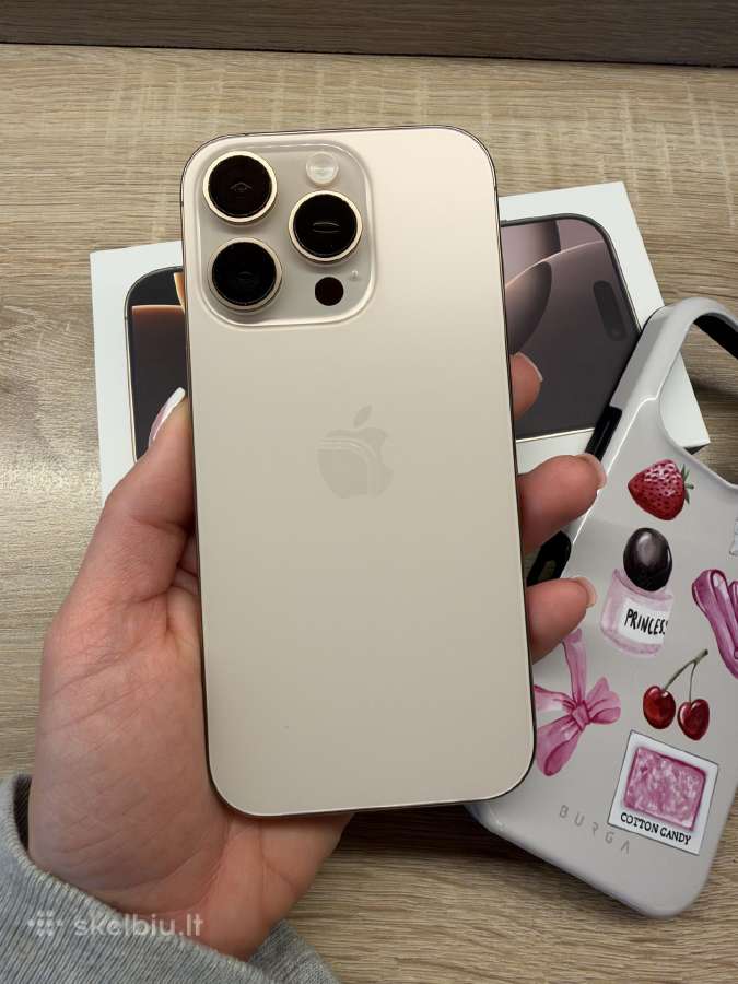 iPhone 16 Pro 256gb Desert Titanium - nuotraukos Nr. 7