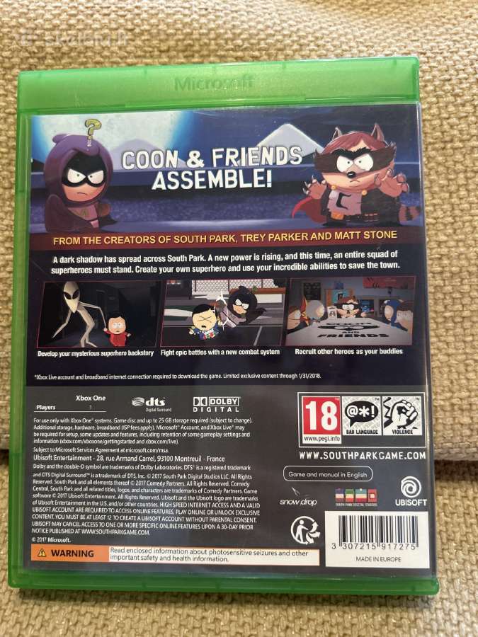 South Park the fractured but whole Xbox One - nuotraukos Nr. 2