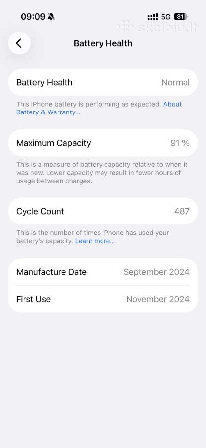 iPhone 16 Pro 256gb Desert Titanium - nuotraukos Nr. 10