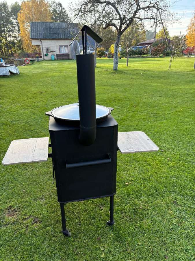 Kazano krosnelė su 12 l kazanu - nuotraukos Nr. 6