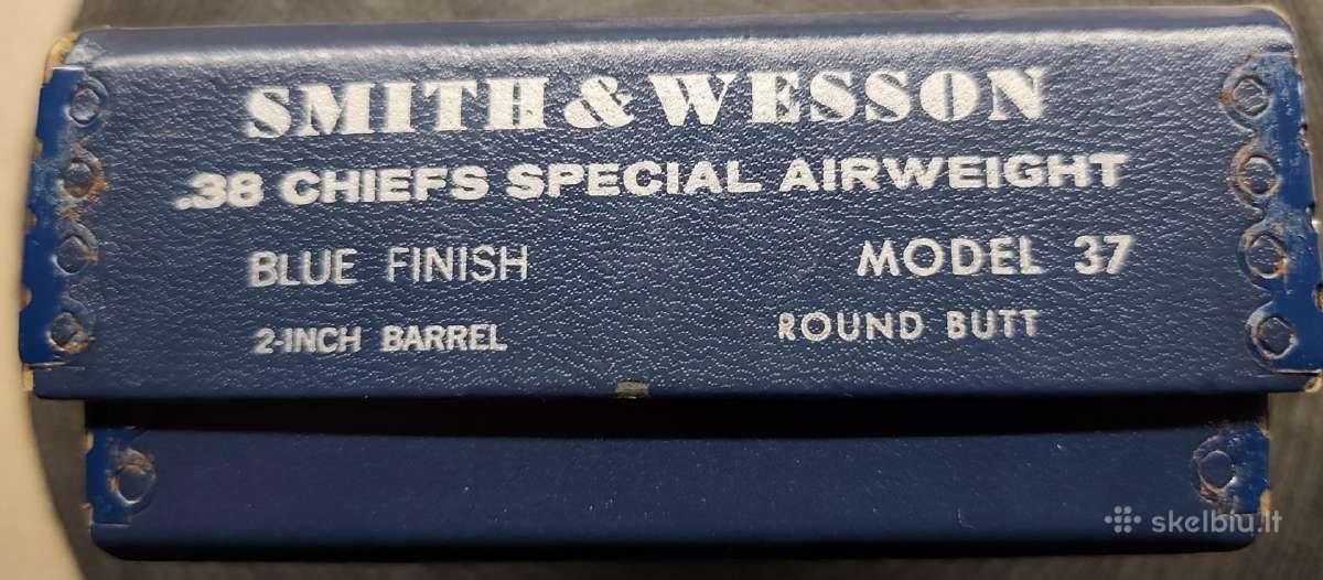 Smith Wesson mod.37 - nuotraukos Nr. 3