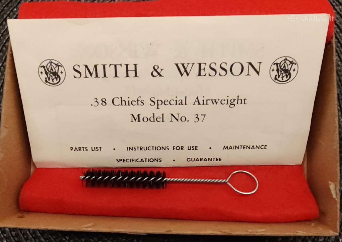 Smith Wesson mod.37 - nuotraukos Nr. 19
