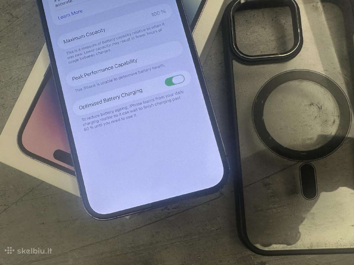 iPhone 13 Pro Max 1 TB su nauja baterija - nuotraukos Nr. 2